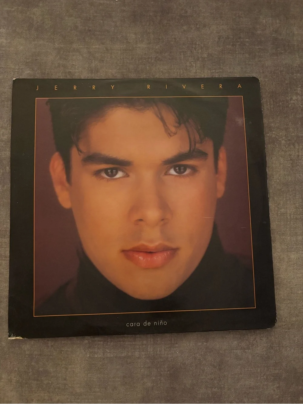 Jerry Rivera 'Cara de Niño' Vinyl Album 💿